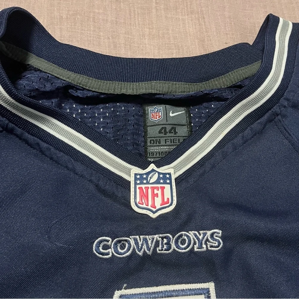 Dallas Cowboys Dak Prescott Sewn On Nike Field Worn Jersey Size 44 NFL Football